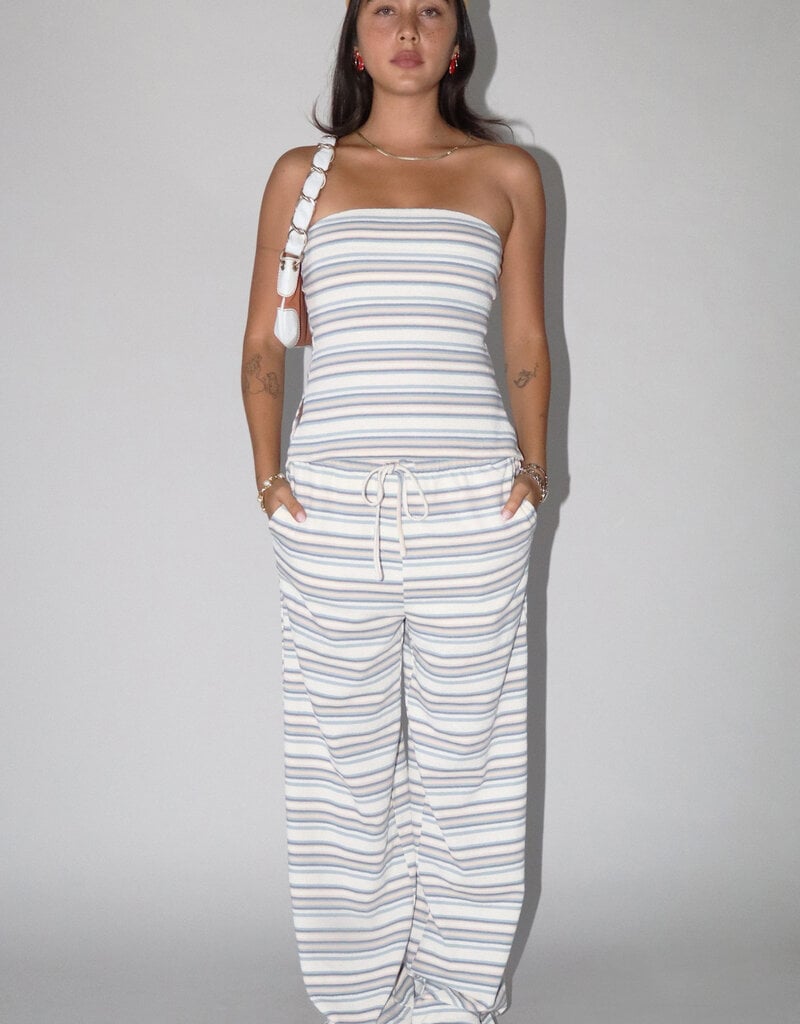 Charlie Striped Drawstring Lounge Pant