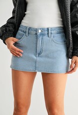 Denim Mini Skort