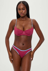 Frankies Bikinis Dove Polka Dot Bikini Bottom