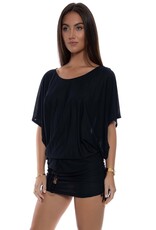 Luli Fama South Beach Mini Dress Coverup