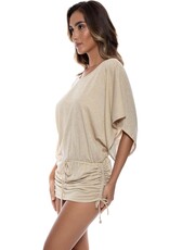 Luli Fama South Beach Mini Dress Coverup