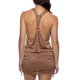 Luli Fama T Back Mini Dress Coverup