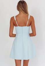 Tweed Double Pocket Fit & Flare Mini Dress