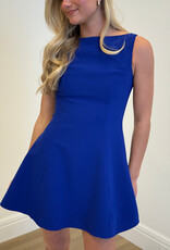 Amanda Uprichard Elodie Fit and Flare Mini Dress