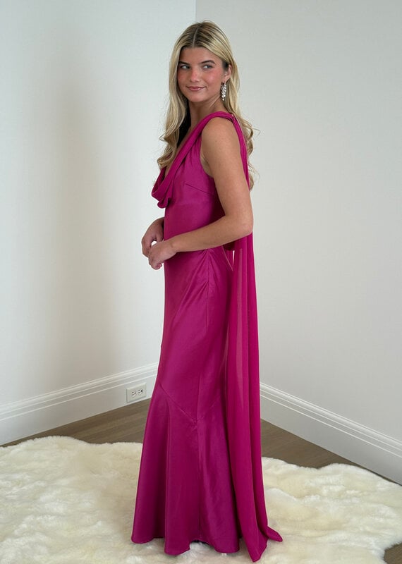 Gabriella Cowl Maxi Dress