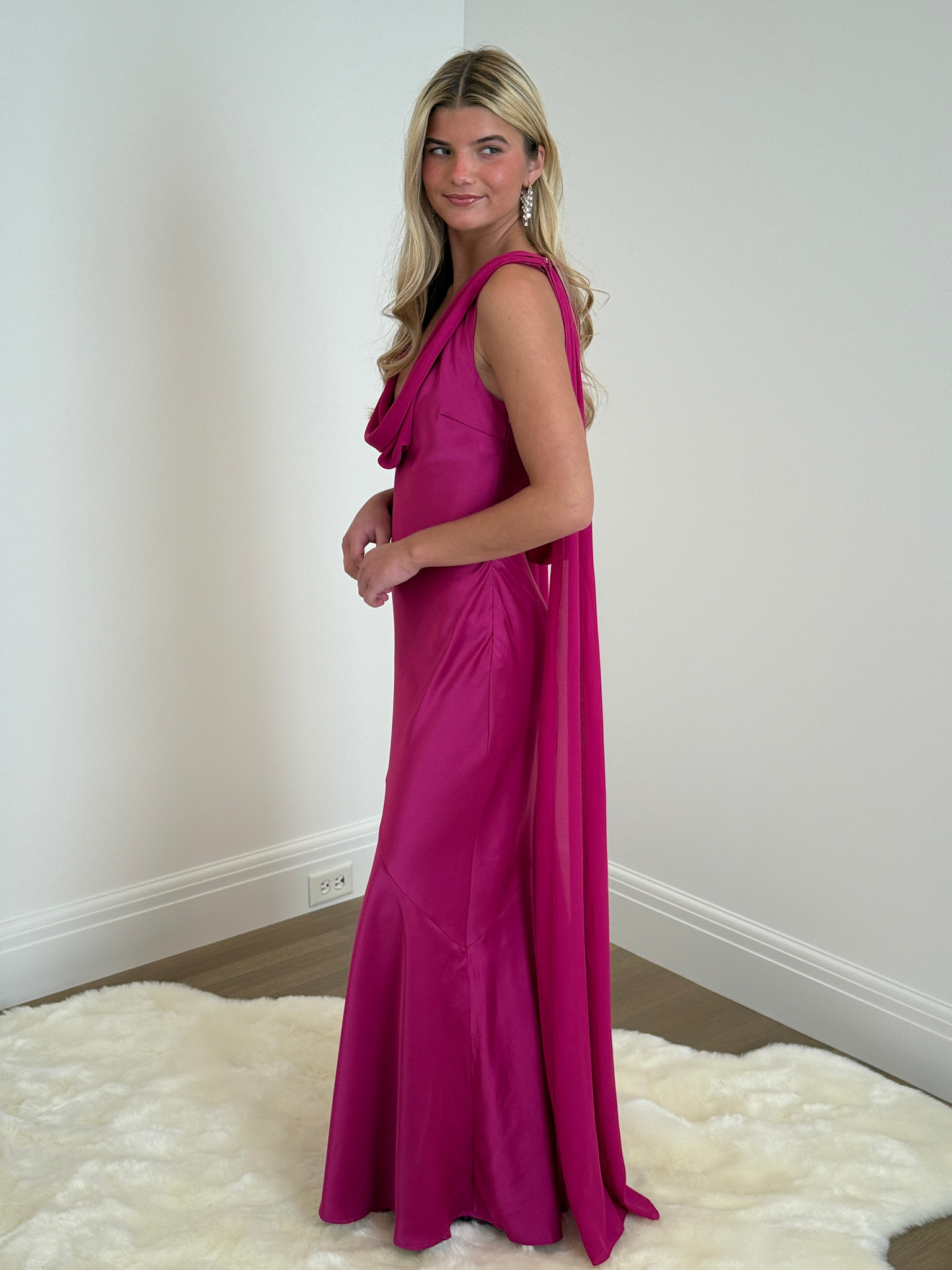 womens purple maxi dress Petal and Pup Women's Stephy Maxi Dress