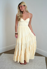 Cami Strap Tiered Maxi Dress