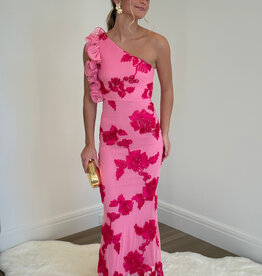 Reese One Shoulder Floral Maxi Dress