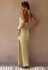 Lilabelle Halter Knit Maxi Dress