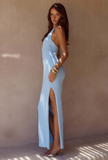 Lilabelle Halter Knit Maxi Dress