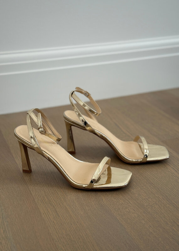 Open Toe Ankle Strap Heels