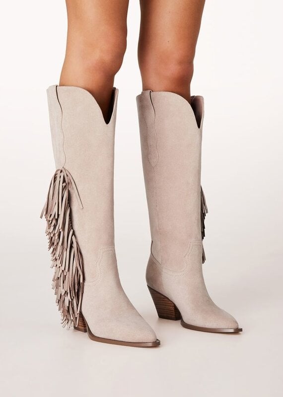 Billini Ardie Fringe Faux Suede Boot