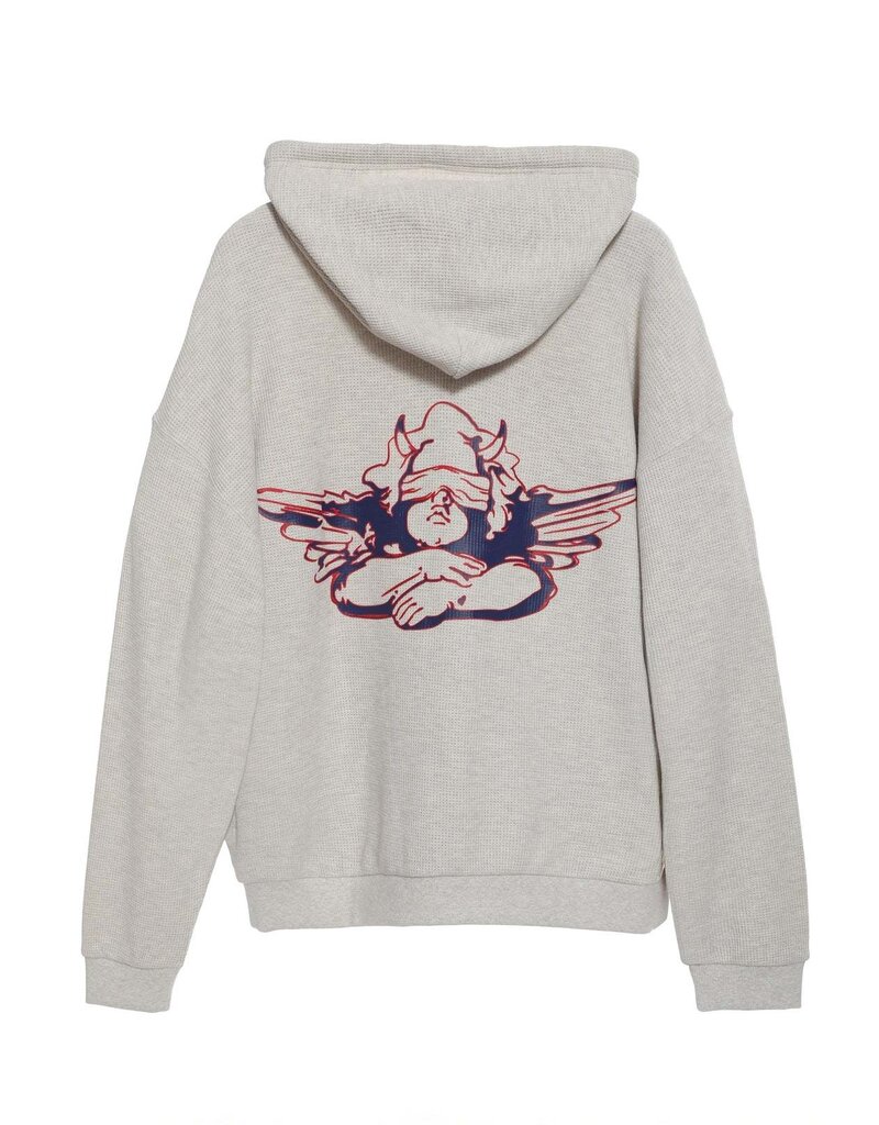 Boys Lie All Star Thermal Harley Zip Up Hoodie