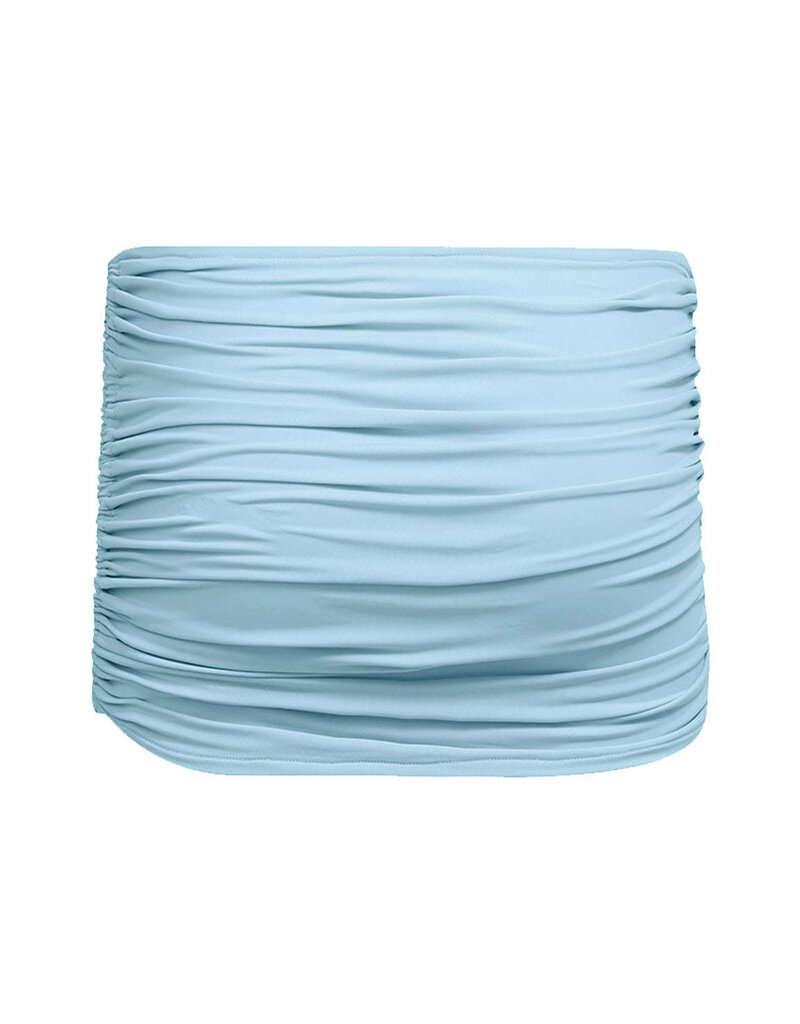 Divino Seas Cloud Ruched Mini Skirt