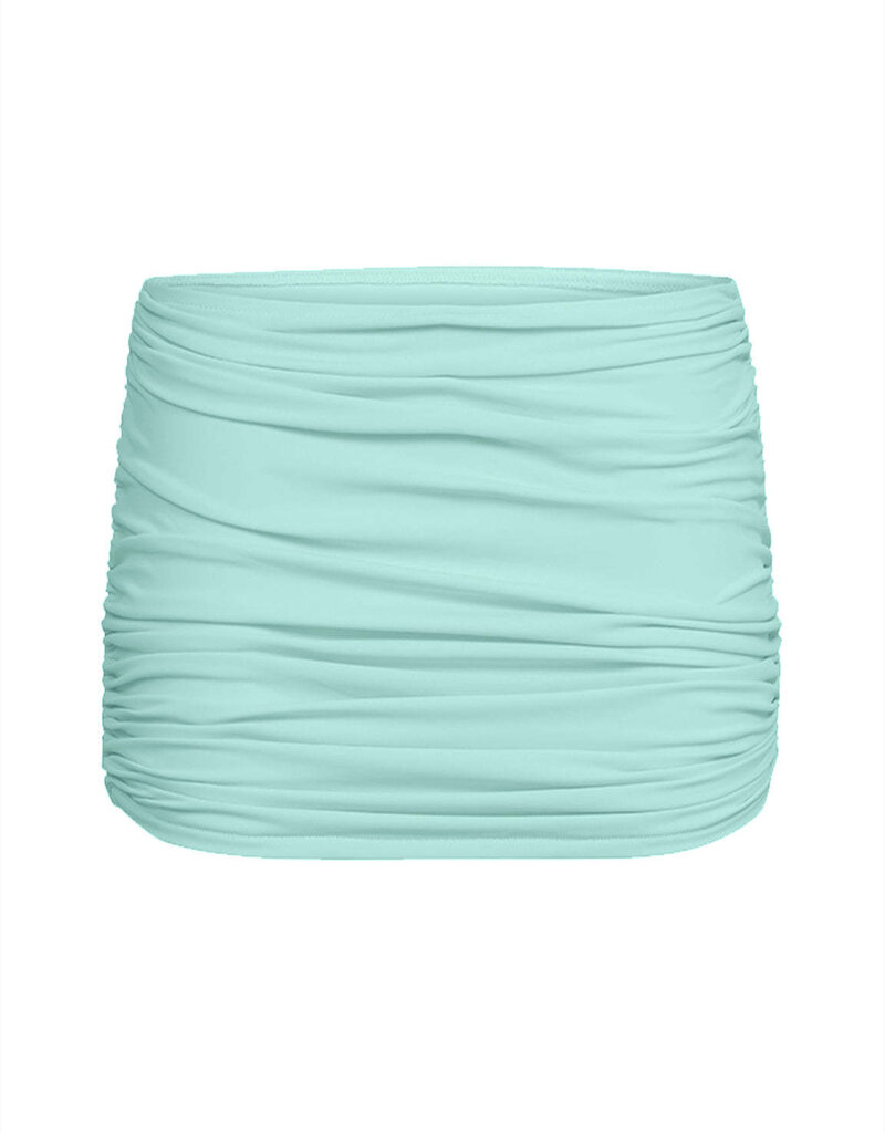 Divino Seas Cloud Ruched Mini Skirt