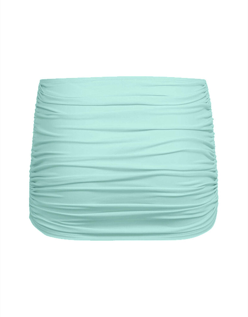Divino Seas Cloud Ruched Mini Skirt