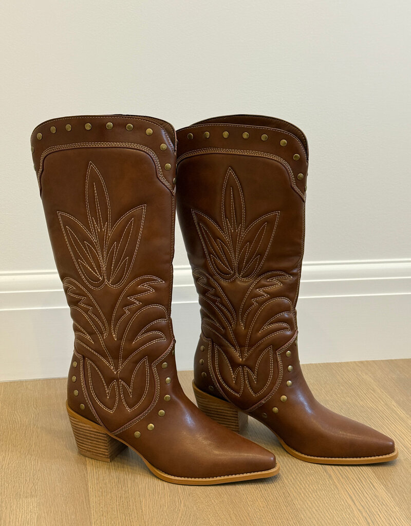 Billini Damica Studded Western Cowboy Boot