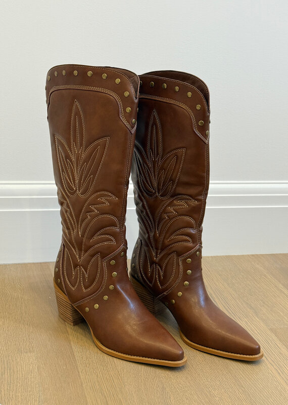 Billini Damica Studded Western Cowboy Boot