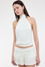 Valerie Front Tie Micro Skort Mini Skirt