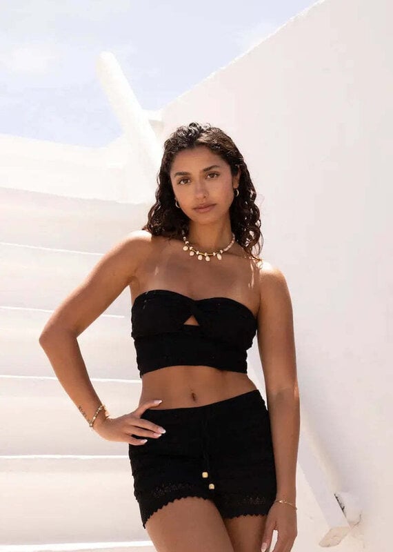 Cosmo Crochet Skort Mini Skirt