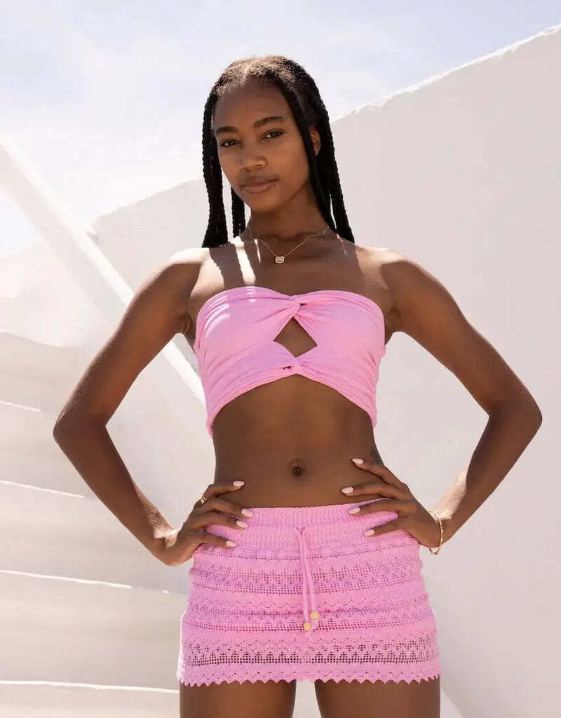 Cosmo Crochet Skort Mini Skirt