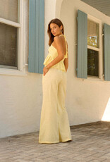 Marcella Ring Detail Flowy Crop Top