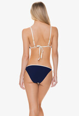 String Bikini Bottom With Binding