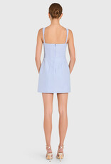 Amanda Uprichard Andreina Herringbone Structured Mini Dress