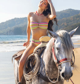 PQ Swim Detail Bandeau Bikini Top