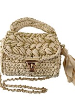 Alexis Woven Bag Tan