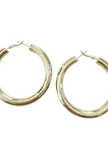 Shelby Hoop Earrings Gold