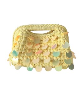 Tropez Woven Bag Yellow