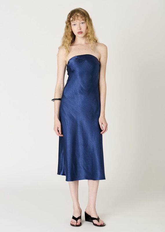 Carolyn Strapless Midi Dress