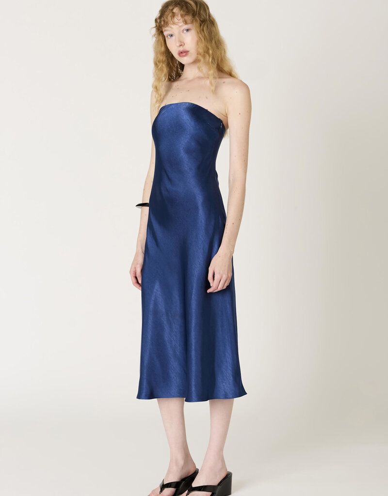 Carolyn Strapless Midi Dress