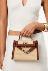 Billini Hariette Raffia Handle Bag Natural Raffia Tan