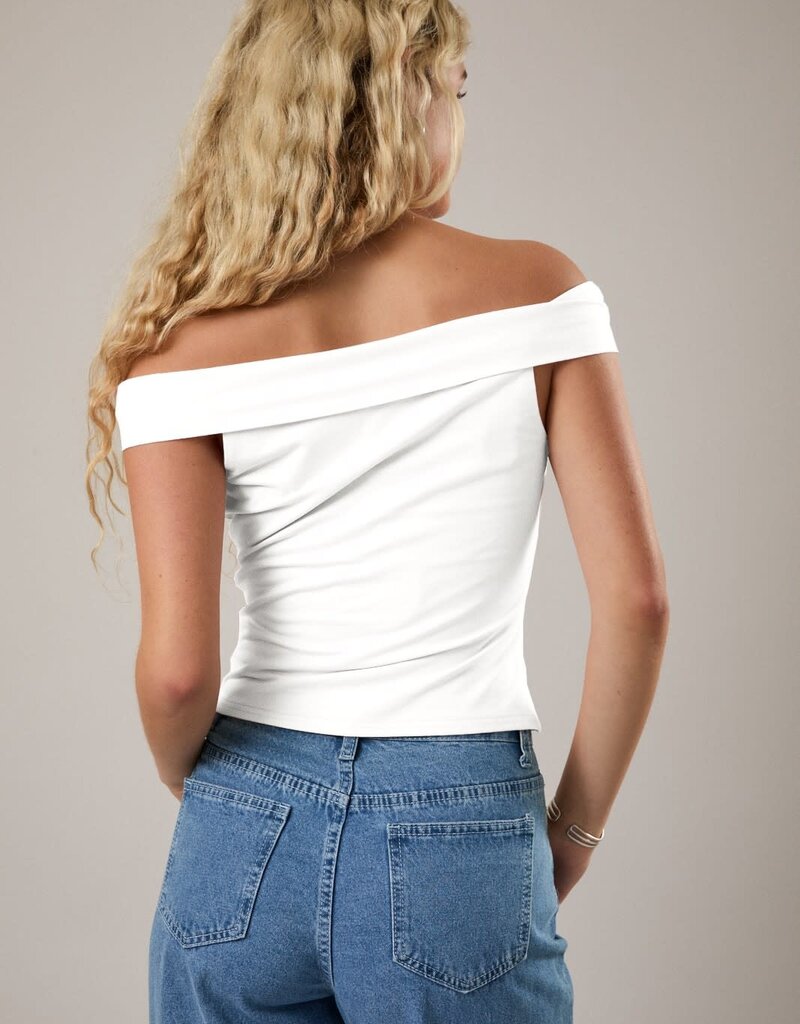 Off The Shoulder Twist Top