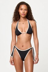 L Space Mac Elongated Triangle Binding Bikini Top