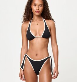 L Space Mac Elongated Triangle Binding Bikini Top