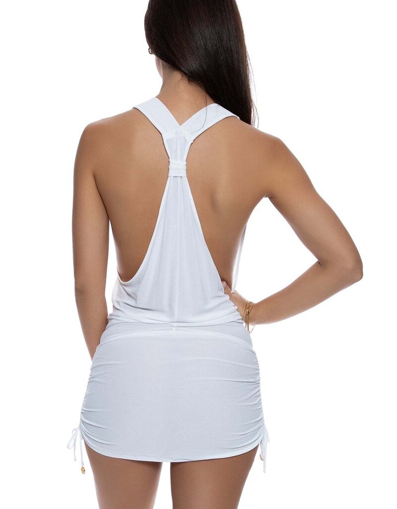 Luli Fama T Back Mini Dress Coverup