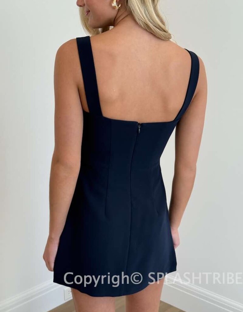 Amanda Uprichard Soho Skort Romper Mini Dress