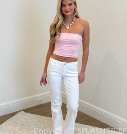 Andie Low Rise Boot Cut Jeans