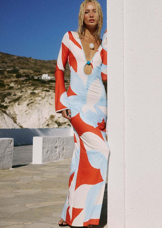 Amoree Long Sleeve Maxi Dress