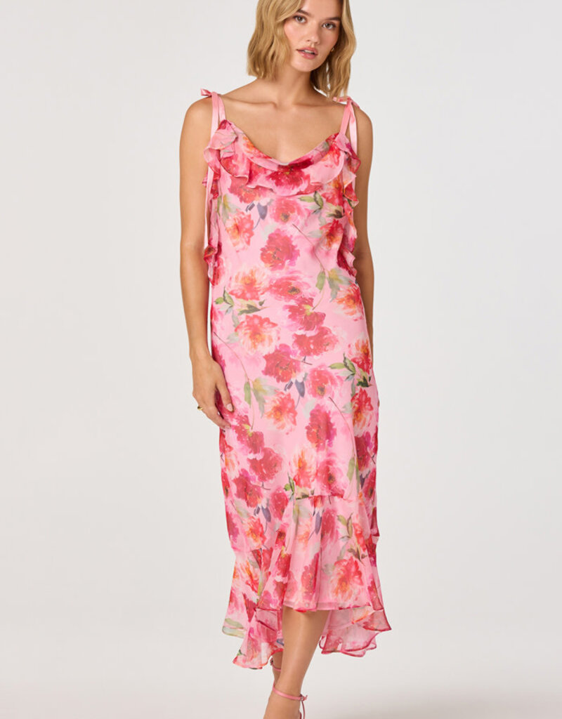 Nissa Floral Midi Dress