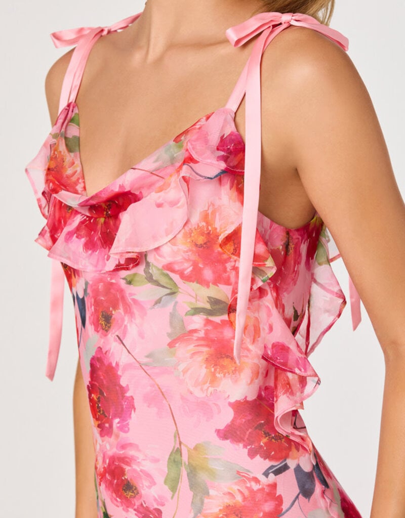 Nissa Floral Midi Dress