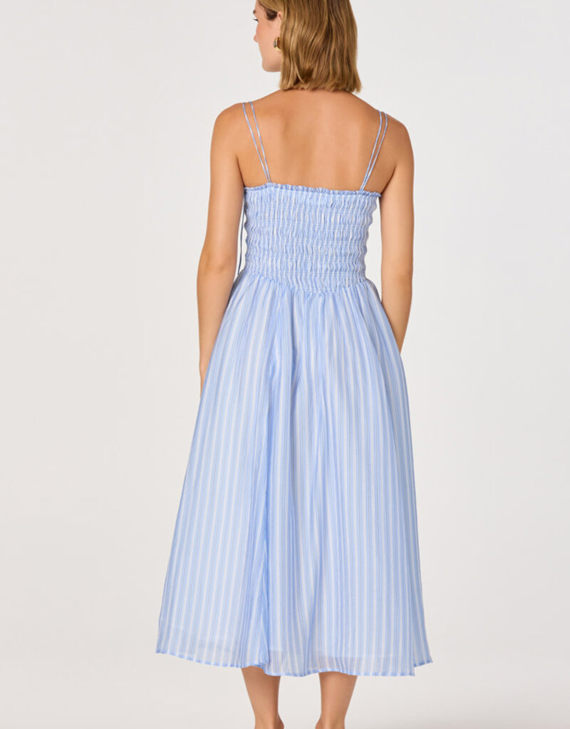Lahela Striped Midi Dress