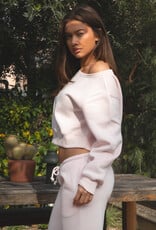 Cloud Fleece Off Shoulder Sweatshirt