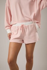 Mid Rise Stripe Shorts