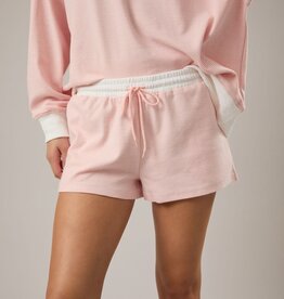 Mid Rise Stripe Shorts