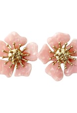Torunn Flower Earrings Light Pink