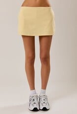 Low Rise Skort Mini Skirt
